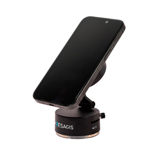 Vacuum Suction Magnetic Phone Stands Black Phone